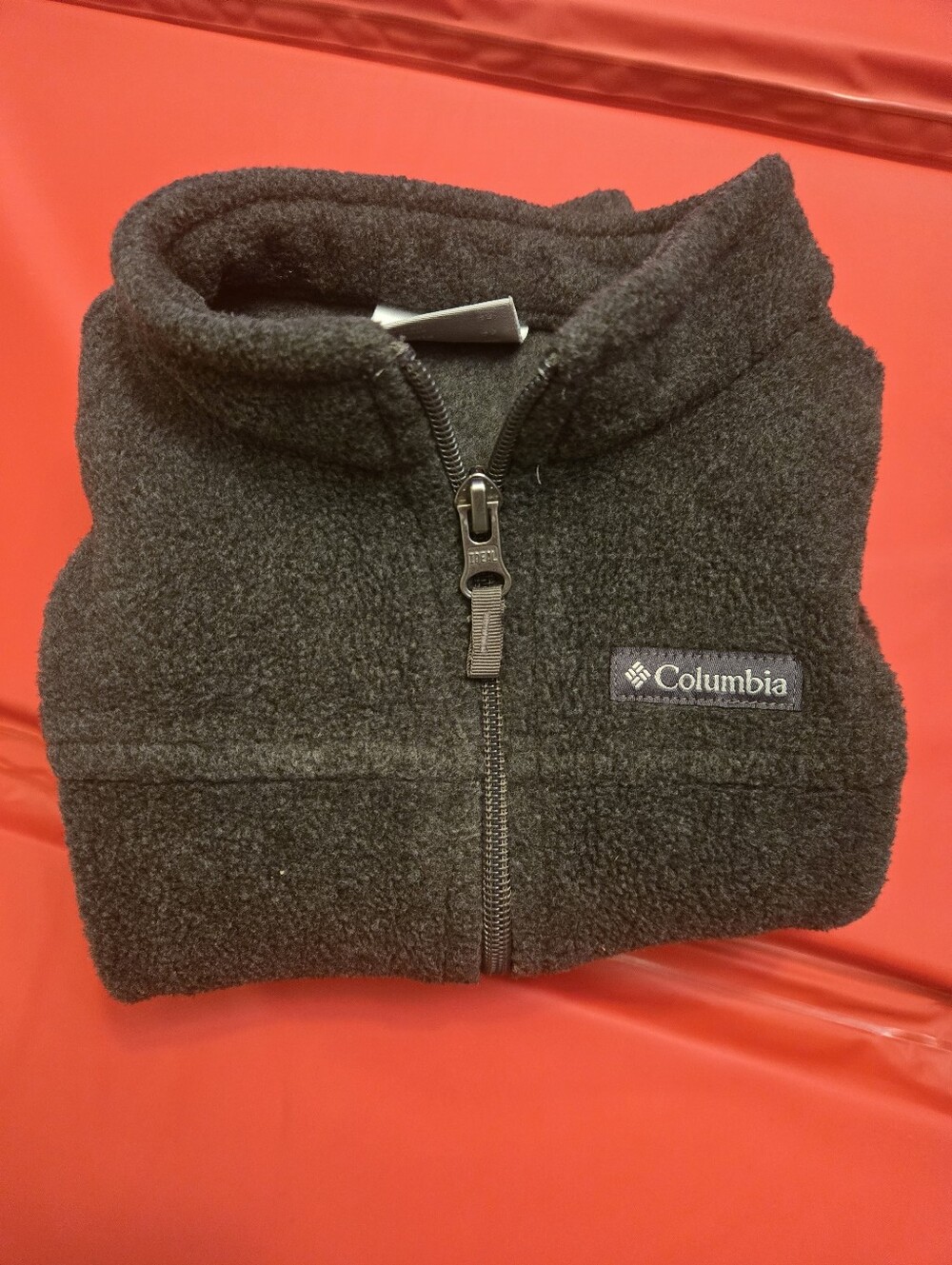 Columbia Toddler Charcoal Black Full-Zip Fleece Jacket